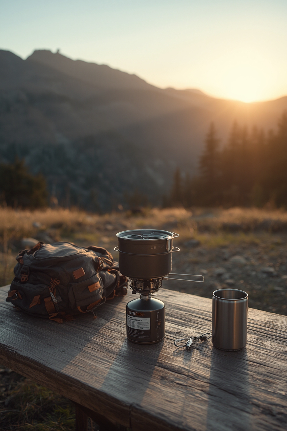 camp stove product view