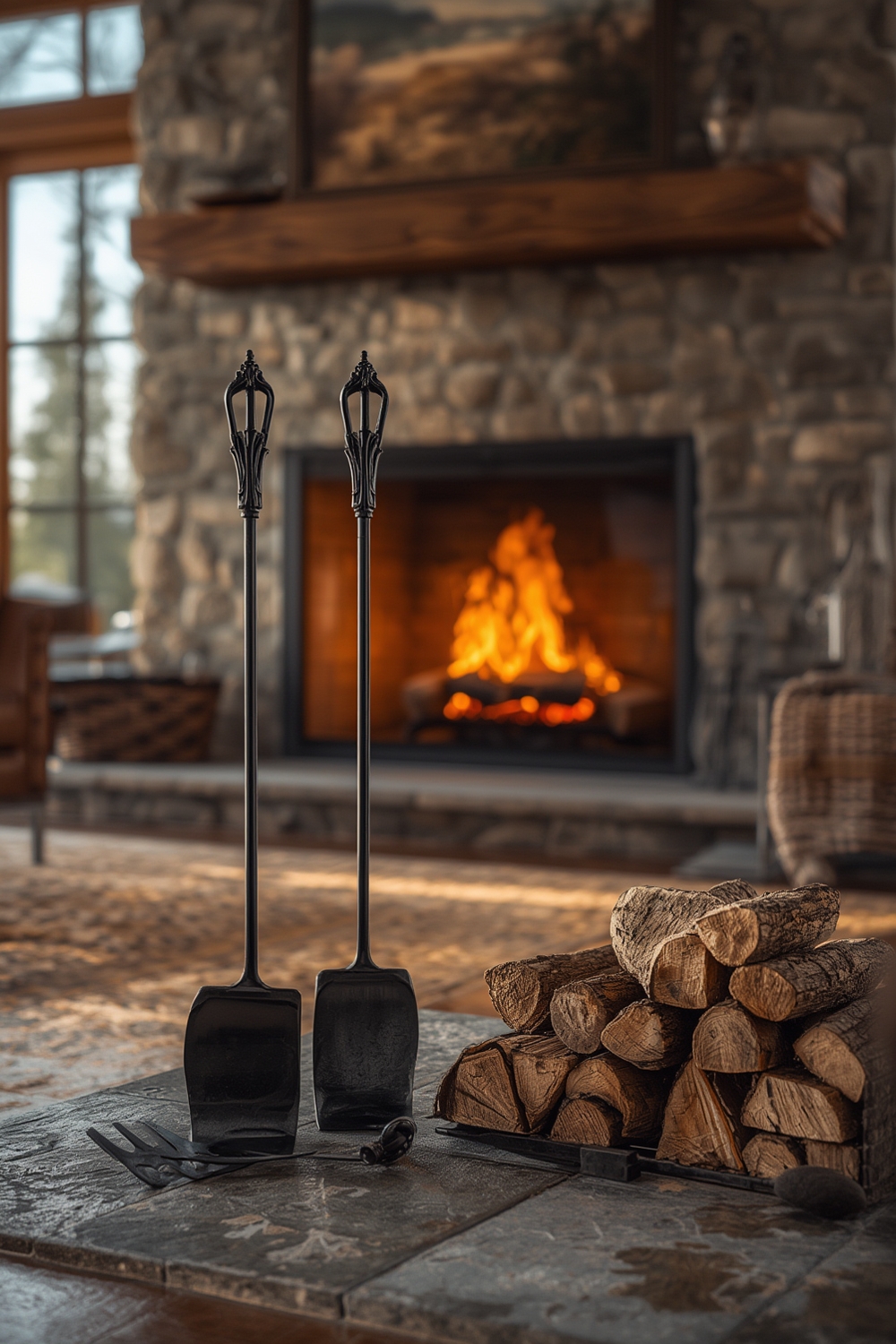 fireplace tongs product view