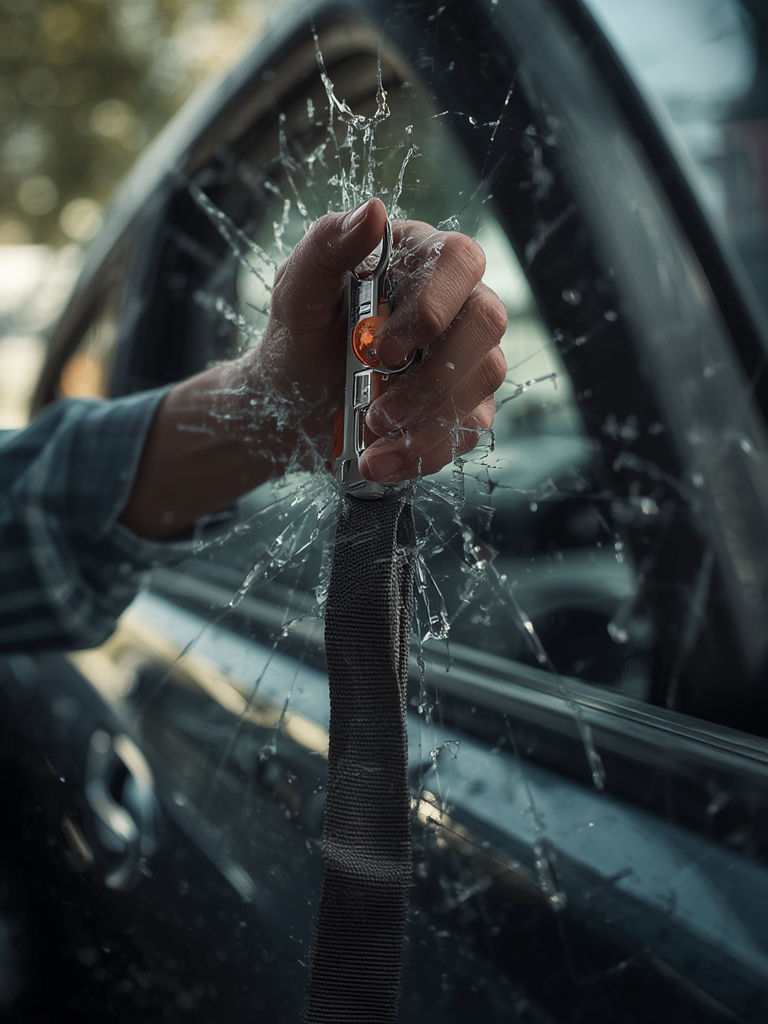 car escape in action