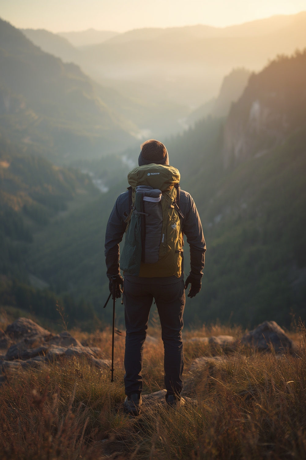 hiking backpack product view